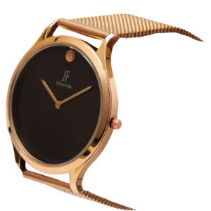 Jean Fendi Black Dial Gold Mesh Watch - Image 3