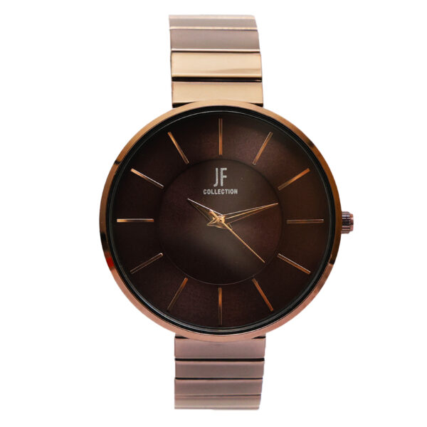 Jean Fendi Brown Dial Rose Gold Watch