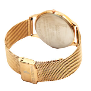 Jean Fendi Black Dial Gold Mesh Watch - Image 4