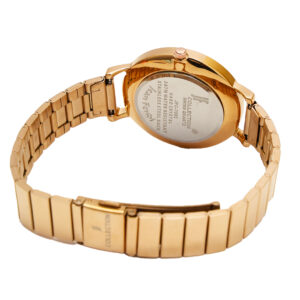 Jean Fendi Black Dial Rose Gold Mesh Watch - Image 4