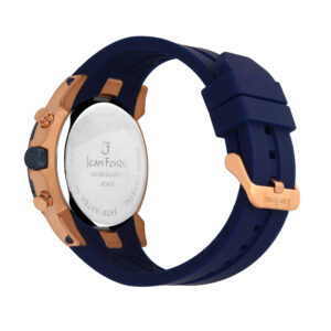 Jean Fendi Black & Rose Gold Tachymeter Watch - Image 5