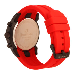 Jean Fendi Black & Red Tachymeter Watch - Image 2