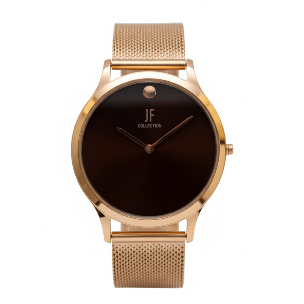 Collection Noir Eclipse Gold Mesh Watch